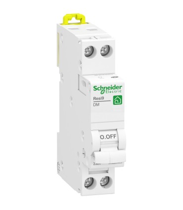 Disjoncteur 1P+N 16A courbe D peignable Resi9 XP