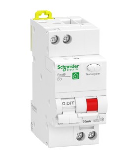 Disjoncteur différentiel 1P+N Resi9 XP 10A 30mA courbe C type Fsi