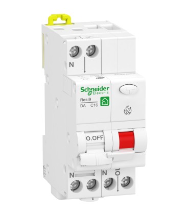 Disjoncteur détecteur d'arcs  Peignable 20A XP Resi9 Courbe C - 1P+N - 3kA