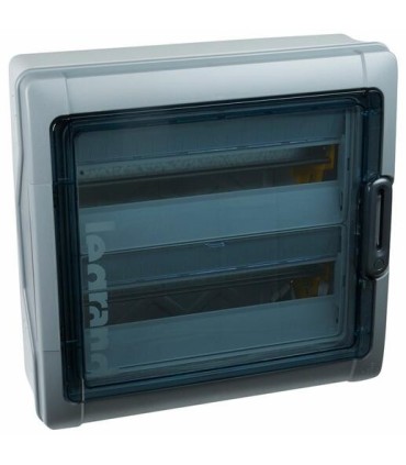 Coffret Plexo3 Photovoltaïque - 2 rangées de 18 Modules Legrand