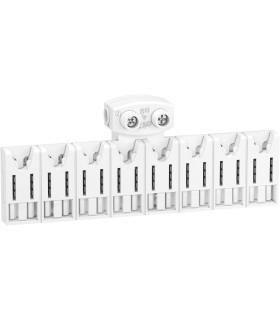 Répartiteur système embrochable 8 modules avec connecteur Resi9 XE