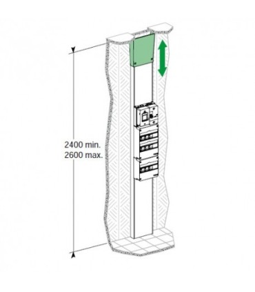 Pack goulotte GTL Resi9 en 13 modules