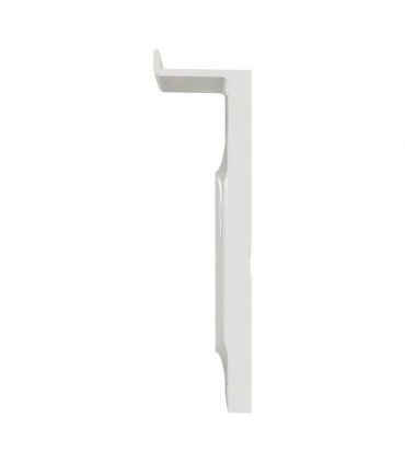 Plaque Odace Styl Pratic 1 Poste Support Téléphone mobile Blanc