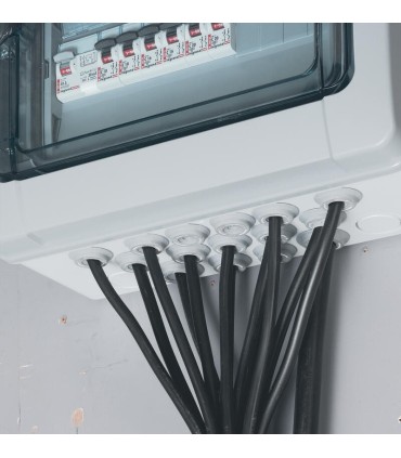 Coffret Plexo3 - 2x12 Modules Livrés avec borniers à connexion auto Legrand