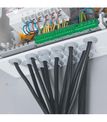 Coffret Plexo3 - 2x12 Modules Livrés avec borniers à connexion auto Legrand