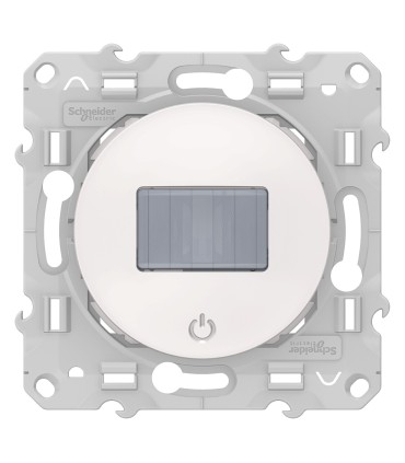 Odace, détecteur de présence ET de mouvement Blanc, toutes charges, 3 fils