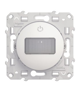 Détecteur de mouvement Odace Blanc