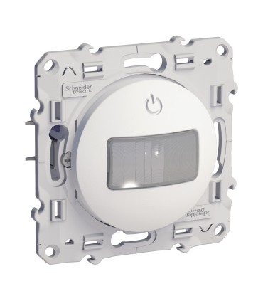 Détecteur de mouvement Odace Blanc