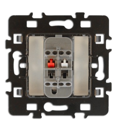 Poussoir Eur'ohm Esprit blanc