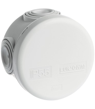 Boite de dérivation 60x40 étanche Ronde IP55