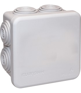 Boite de dérivation 80x80x45 étanche IP55