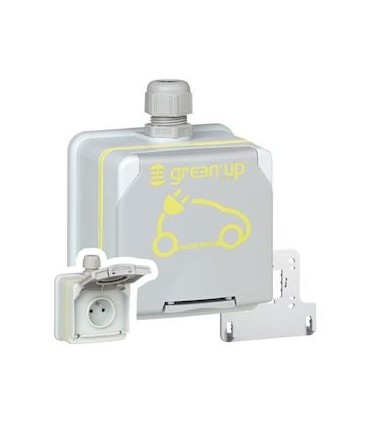 Prise Green'up Access Legrand 3,2 kVA - mode 2 - IP66 - IK08 - fixation saillie