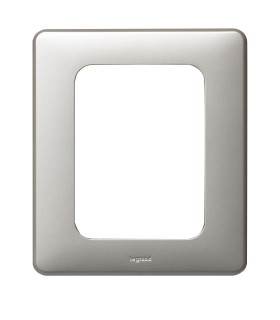 Plaque Céliane pour écran tactile 3,5pouces - finition Titane