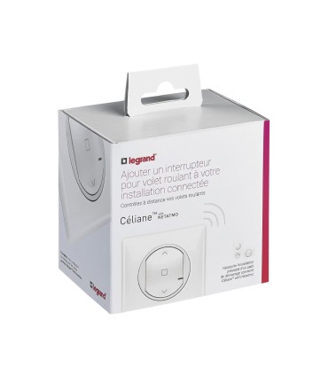10 interrupteurs filaires Céliane with Netatmo connectés pour volet roulant  - blanc