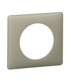 PLAQUE CÉLIANE POUDRÉ 1 POSTE ARGILE