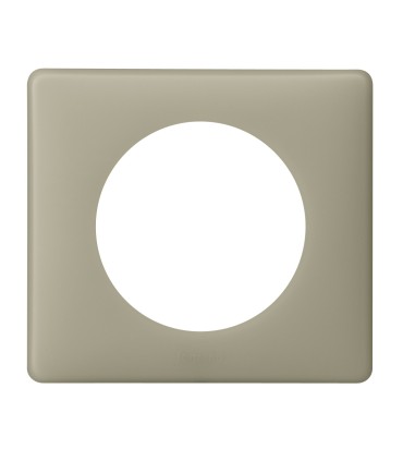 PLAQUE CÉLIANE POUDRÉ 1 POSTE ARGILE