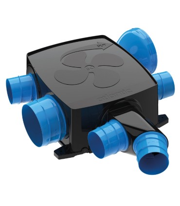 Groupe VMC hygro Hygrocosy basse conso FLEX + extra plat - 6 sanitaires