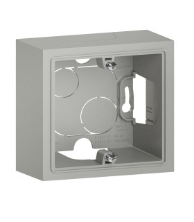 Cadre saillie 1 poste Dooxie Aluminium / Legrand