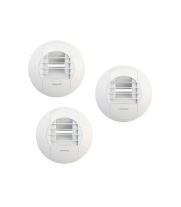 Kit VMC 3 bouches SDB WC Cuisine (HygroB) Manchons à griffes T3 au T7