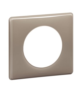 Plaque Céliane 1 poste finition Galet