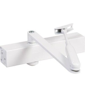 Ferme-porte GR150 avec bras standard, Force 2, 3 et 4 - Blanc