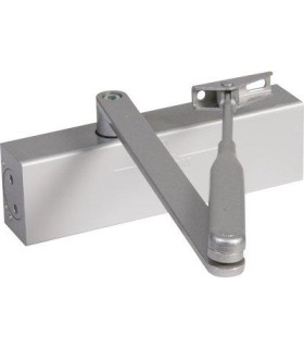 Ferme-porte GR200 bras standard, Force 2, 3 et 4 - argent