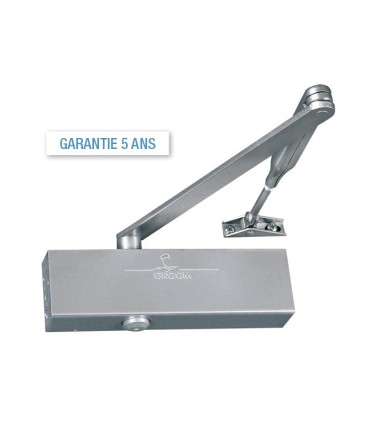 Ferme-porte GR200 bras standard, Force 2, 3 et 4 - argent