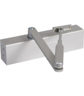 Ferme-porte GR300 avec bras standard Force 3 à 6 - Argent