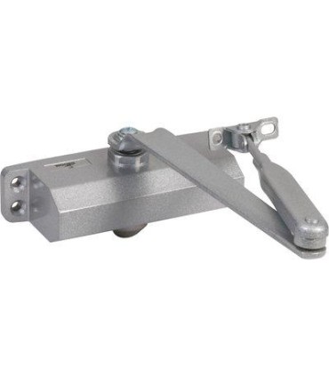 Ferme-porte GR101 bras standard Argent