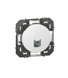 Prise RJ45 cat 6A STP Dooxie blanc