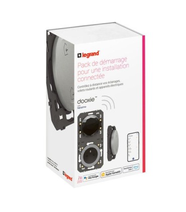 Pack de démarrage installation connectée Dooxie with Netatmo alu