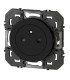 Prise de courant 2P+T Surface dooxie 16A - noir