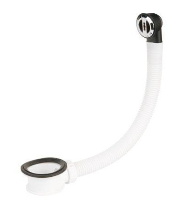 Trop-plein complet pour lavabo - Vasque,  serrage 6 à 12 mm