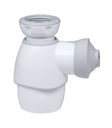 Siphon Universel tout-en-un blanc/gris