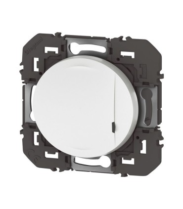 Interrupteur sans Neutre connecté option variateur Dooxie with Netatmo blanc