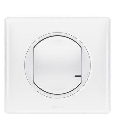 Commande sans fils ON/OFF Céliane with Netatmo plaque blanc