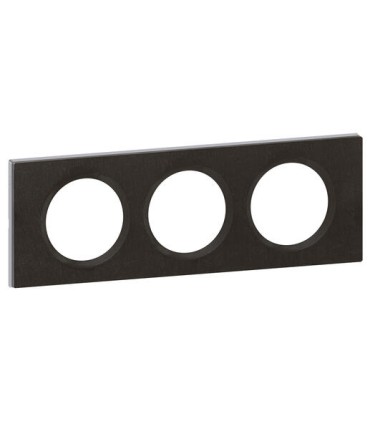 PLAQUE CELIANE MATIERE 3 POSTES ARDOISE