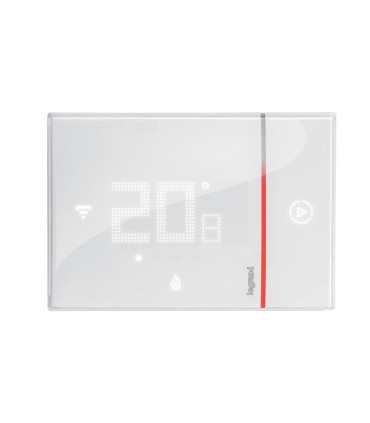 Thermostat Smarther with Netatmo connecté à encastrer - blanc