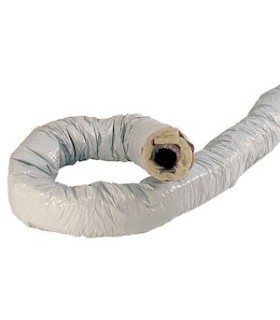Gaine isolée VMC  PVC  ø 160 Calorifugé 6 m