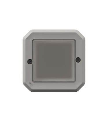Adaptateur Plexo avec membrane souple pour Mosaic - composable gris / Legrand
