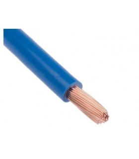 Câble Fil H07VK 6 mm² BLEU, souple au mètre