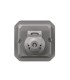 Adaptateur Plexo pour prise RJ45 Mosaic - composable gris / Legrand