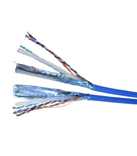 Câble pour réseaux locaux LCS³- Cat.6 - F/UTP - 2x4 paires -  L. 500 m