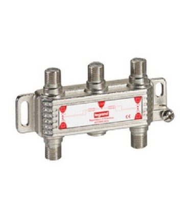 Répartiteur hertzien-satellite Legrand 4 sorties 'F' - 0-2400 MHz