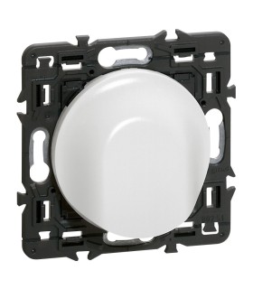 Sortie de câble Céliane avec serre-câbles- BLANC