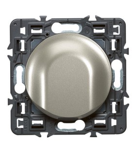 Sortie de câble Céliane composable TITANE (alu)