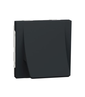 Sortie de câble Unica pour câble Ø 6 à 12 mm, 2 modules, Anthracite