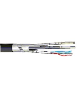 Câble de téléreport EDF NOIR TGL 2 Paires 0,6 mm²