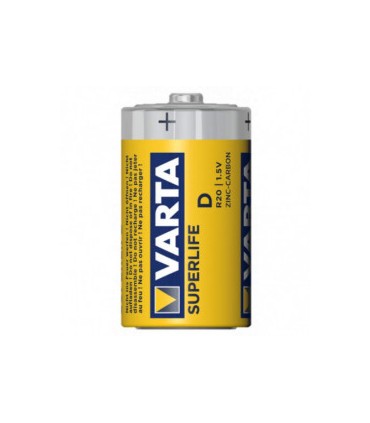 2 Piles Salines D / LR20 1.5 V Varta SuperLife