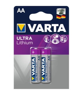 2 piles Lithum AA LR6 1.5 V Ultra Lithium